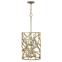 6 Light Full Sized Foyer Single Pendant from the Eve Collection