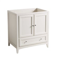 Oxford 30" Single Free Standing MDF Vanity Cabinet Only - Less Vanity Top
