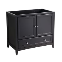 Oxford 36" Single Free Standing MDF Vanity Cabinet Only - Less Vanity Top