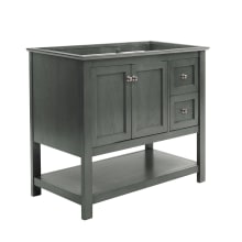 Cambria 40" Single Free Standing Vanity Cabinet Only - Less Vanity Top