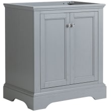 Cambria 30" Single Free Standing Manufactured Wood Vanity Cabinet Only - Less Vanity Top