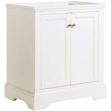 Cambria 30" Single Free Standing Manufactured Wood Vanity Cabinet Only - Less Vanity Top