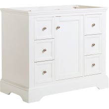 Windsor 40" Single Free Standing Manufactured Wood Vanity Cabinet Only - Less Vanity Top