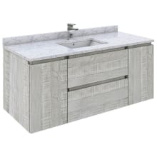 Formosa 47" Single Wall Mounted Wood Vanity Cabinet Only - Less Vanity Top