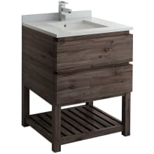 Formosa 30" Free Standing Single Basin Vanity Set with Cabinet and Quartz Vanity Top