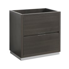 Valencia 30" Single Free Standing Vanity Cabinet Only - Less Vanity Top