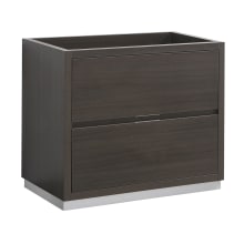 Valencia 36" Single Free Standing Vanity Cabinet Only - Less Vanity Top