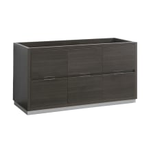 Valencia 60" Single Free Standing Vanity Cabinet Only - Less Vanity Top