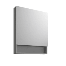 Lucera 24" x 31-1/2" Frameless Single Door Medicine Cabinet