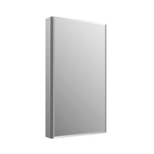 19-1/2" x 36" Frameless Single Door Medicine Cabinet