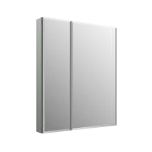 29-1/2" x 36" Frameless Double Door Medicine Cabinet