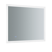 Luminosa 30" x 36" Framed Bathroom Mirror with Halo LED Lighting and Defogger