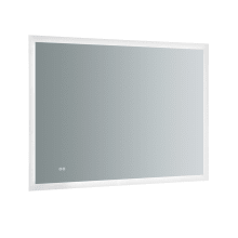 Luminosa 36" x 48" Framed Bathroom Mirror with Halo LED Lighting and Defogger