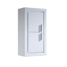 30" Wall Mounted Bathroom Linen Cabinet with Two Doors