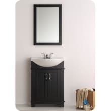 Hartford 24" Free Standing Single Basin Vanity Set with Cabinet and Ceramic Vanity Top