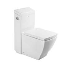Apus 1.28 GPF One-Piece Elongated Toilet with Left Hand Lever - Soft Close Seat Included