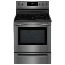 30 Inch Wide 5.3 Cu. Ft. Free Standing Electric Range with SpaceWise Expandable Elements and Quick Boil Setting