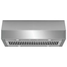 400 CFM 30 Inch Wide Under Cabinet Range Hood with Powerplus 3-Speed Fan