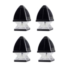 Gothic 7" Tall LED Outdoor Pier Mount Post Light