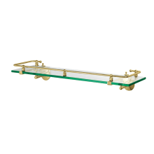 Premier 21" Brass Bathroom Shelf