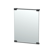 Fixed Mount Décor 25-19/50" x 19-63/100" Frameless Bathroom Mirror