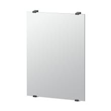Bleu 30" x 22" Traditional Rectangular Frameless Bathroom Wall Mirror