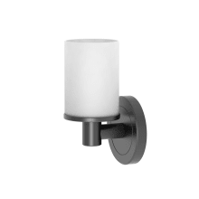 Latitude 2 Single Light 4-1/2" Wide Bathroom Sconce with Frosted Shades - ADA Compliant