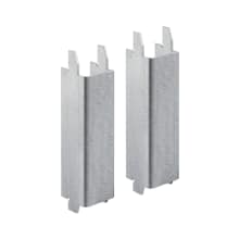 Duofix Support Brackets for Wall Mounted Toilets with Small Contact Surface