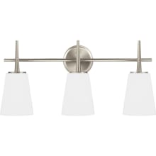 Driscoll 3 Light 25" Wide Bathroom Vanity Light