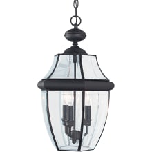 Lancaster 3 Light 12" Wide Outdoor Taper Candle Pendant