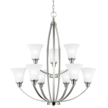 Metcalf 9 Light 31" Wide Chandelier