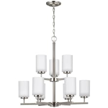 Oslo 9 Light 26" Wide Chandelier