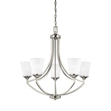 Hanford 5 Light 28" Wide Chandelier