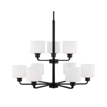 Canfield 9 Light 31" Wide LED Outdoor Chandelier