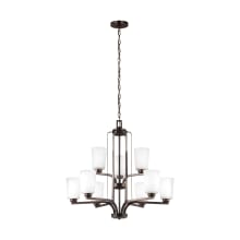 Franport 9 Light 30" Wide Chandelier