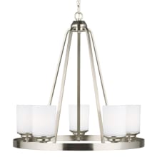 Kemal 5 Light 24" Wide Chandelier with LED Bulbs