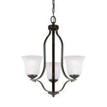 Emmons 3 Light 20" Wide Chandelier