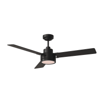 Jovie 52" 3 Blade LED Indoor Ceiling Fan with Wall Control