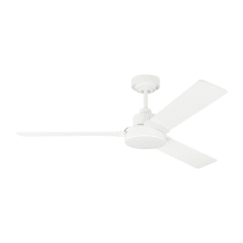 Jovie 52" 3 Blade Indoor Ceiling Fan with Wall Control