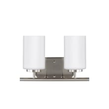 Oslo 2 Light 13" Wide Bathroom Vanity Light