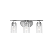 Oslo 3 Light 20" Wide Bathroom Vanity Light