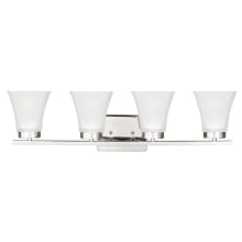 Bayfield 4 Light 28" Wide Bathroom Vanity Light