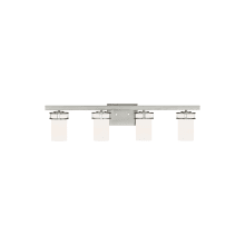 Robie 4 Light 34" Wide Bathroom Vanity Light