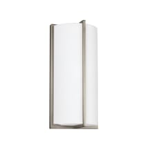 13" Tall Integrated LED Bathroom Sconce