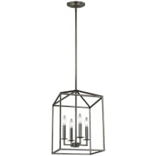 Perryton 4 Light 12" Wide LED Taper Candle Pendant