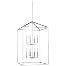 Perryton 8 Light 22" Wide LED Taper Candle Style Chandelier