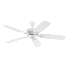 5 Blade 52" Indoor Ceiling Fan - Blades Included