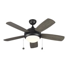 Discus Classic II 44" 5 Blade Indoor Ceiling Fan - LED Light Kit Included