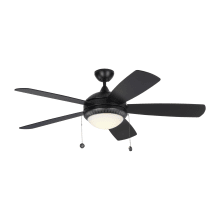 Discus Ornate 52" 5 Blade Indoor Ceiling Fan with Integrated LED Light Kit