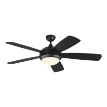 Discus Smart 52 52" 5 Blade Smart LED Indoor Ceiling Fan with Remote Control